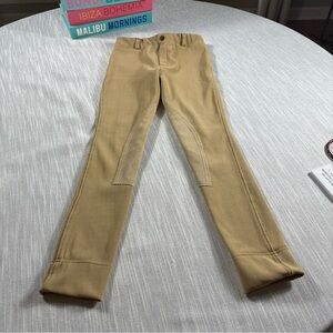 EQUI STAR Kids Riding Pants in size 10 and tan color
